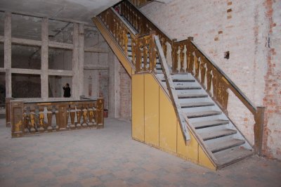 zamek schody